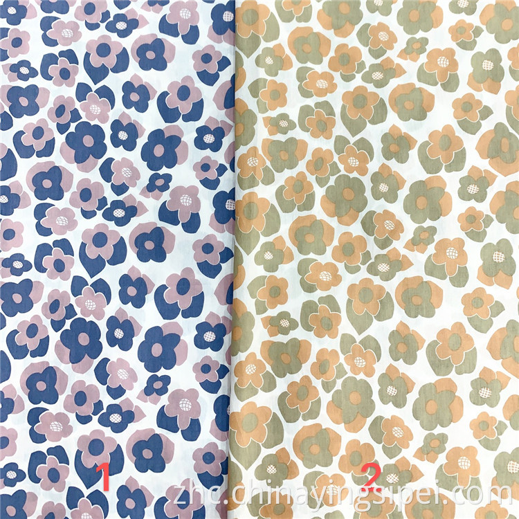 stocklot textile 100% cotton poplin digital printed fabric